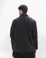 Polyester Field Jacket - Black - GARUDA