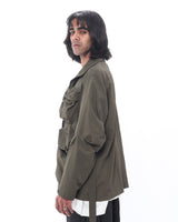 Polyester Field Jacket - Olive - GARUDA