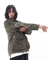 Polyester Field Jacket - Olive - GARUDA