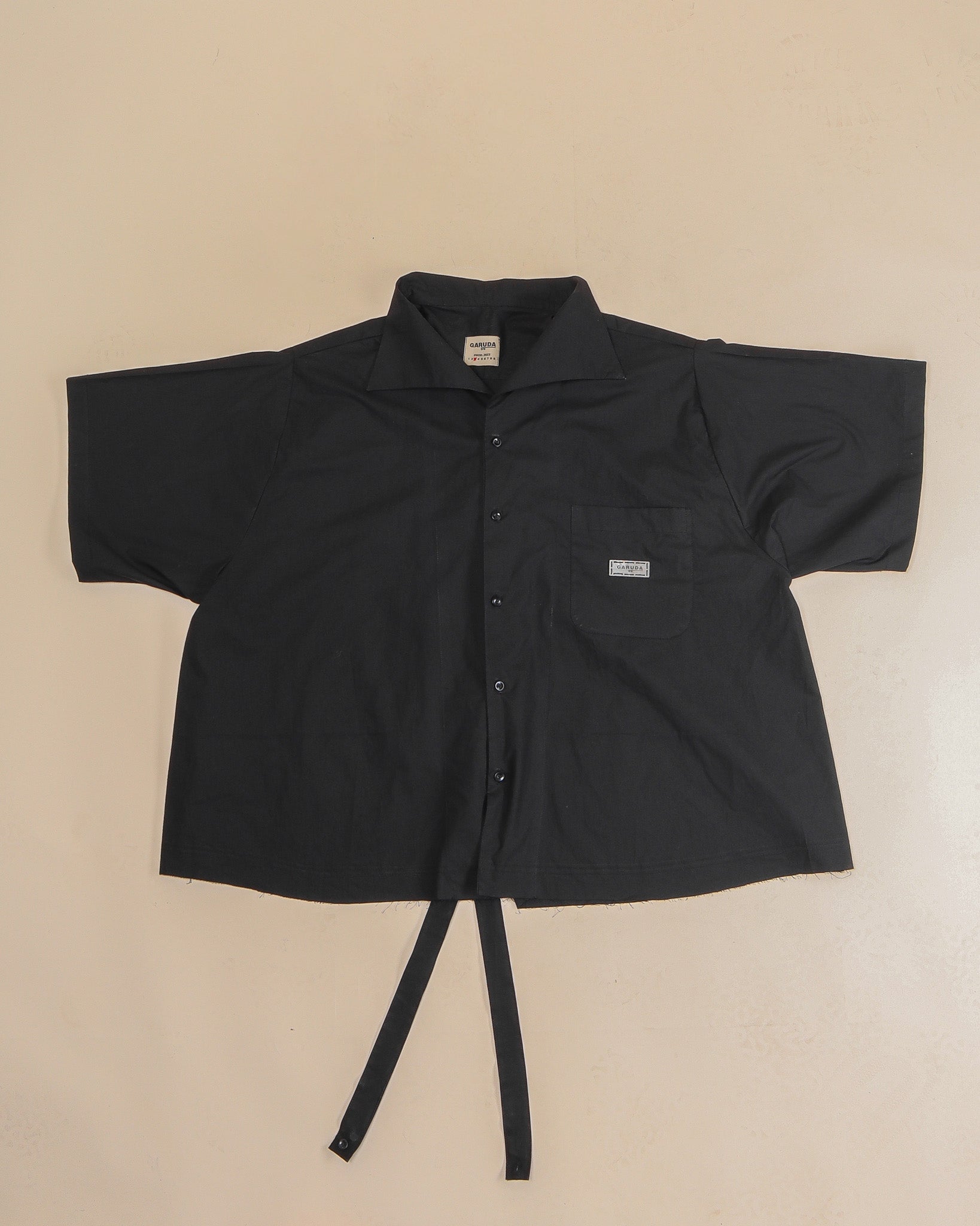 Poplin Villain Collar - Black - GARUDA