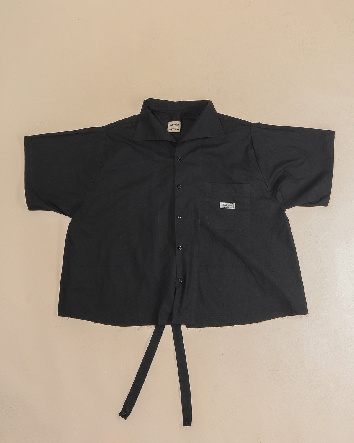 Poplin Villain Collar - Black - GARUDA