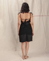 PIERCED SLIP DRESS - GARUDA