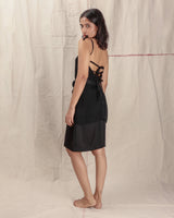 PIERCED SLIP DRESS - GARUDA