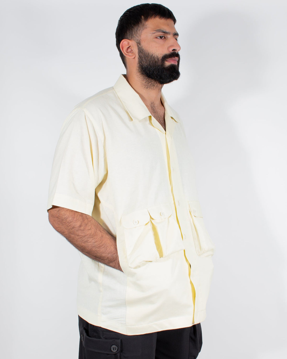Simon's Shirt - V1 (Rayon Linen) - GARUDA
