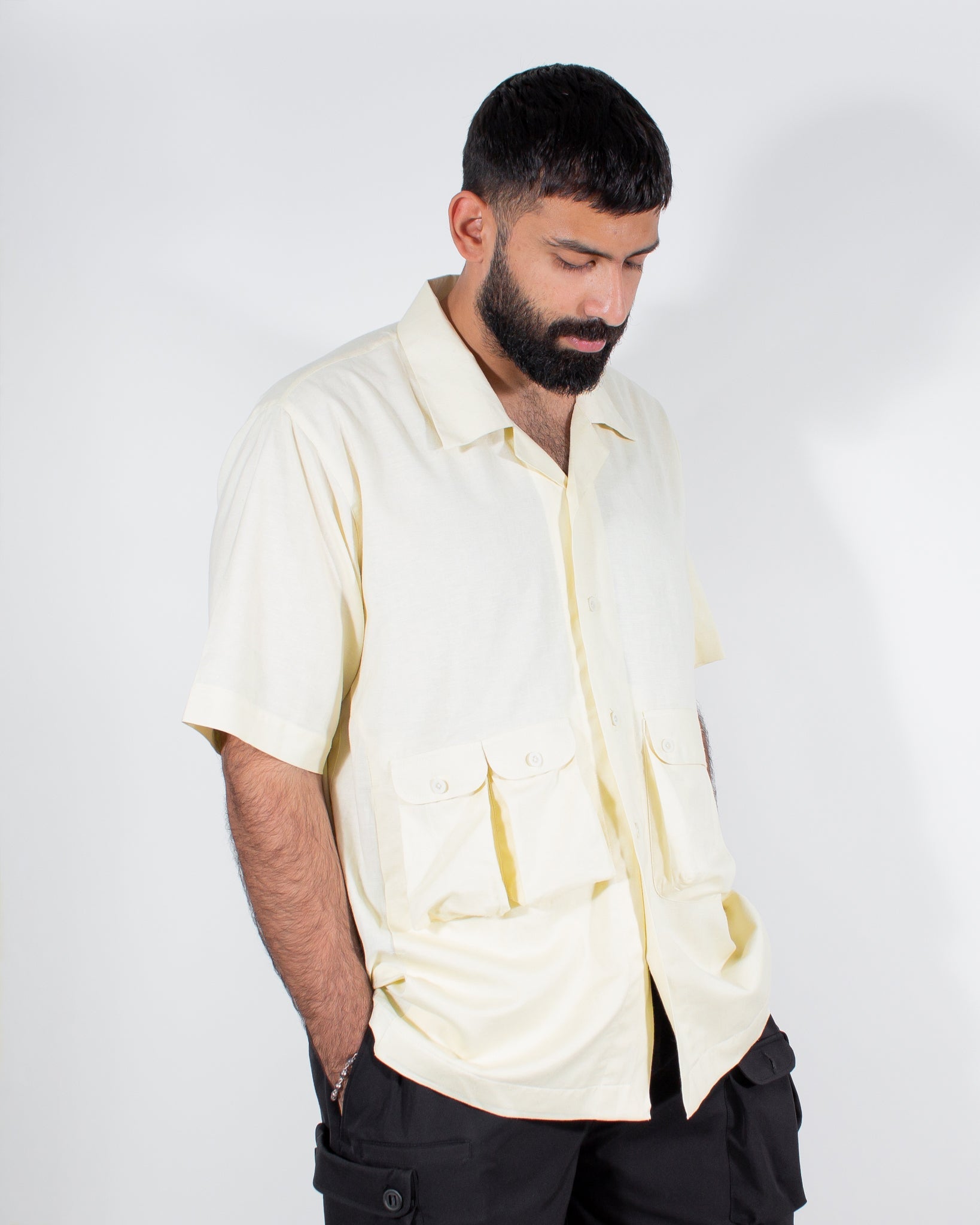 Simon's Shirt - V1 (Rayon Linen) - GARUDA